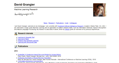 Desktop Screenshot of david.grangier.info